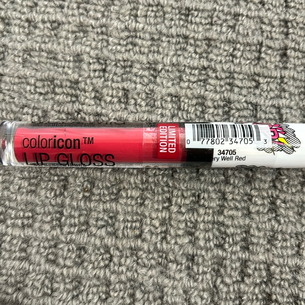 WET N WILD || color icon lipgloss very well red
